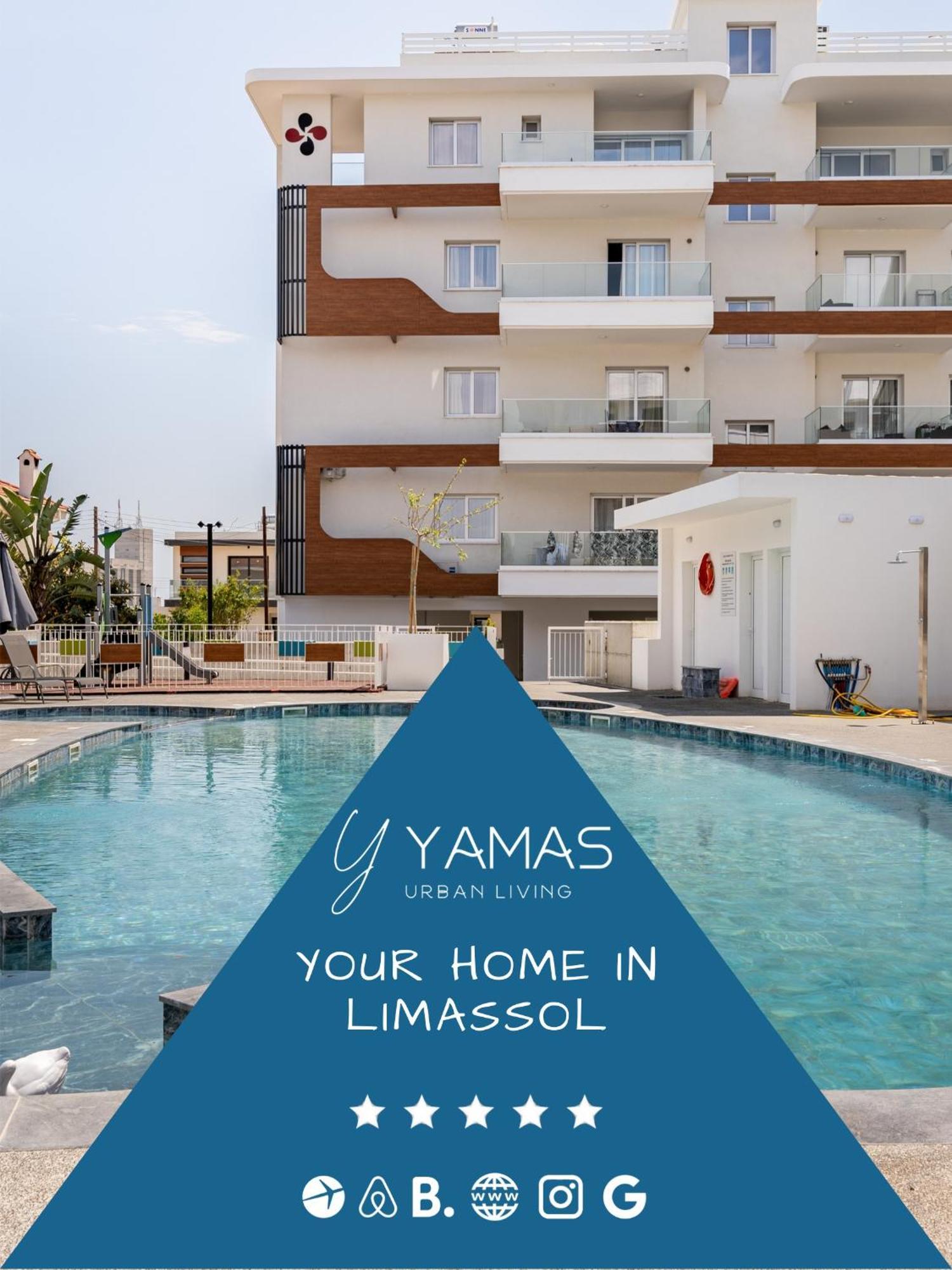 Yamas Urban Living Zakaki Pool Penthouses & Apartments Лимасол Екстериор снимка